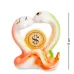 Міні фігурка Sabefet Snakes in Love with a coin 8 см Помаранчевий (263011) Міні фігурка Sabefet Snakes in Love with a coin 8 см Помаранчевий (263011)