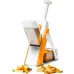 Ручная овощерезка-мультислайсер для овощей и фруктов Brava Spring Slicer 3 лезвия Оранжево-белый (2104618551)