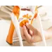 Ручная овощерезка-мультислайсер для овощей и фруктов Brava Spring Slicer 3 лезвия Оранжево-белый (2104618551)