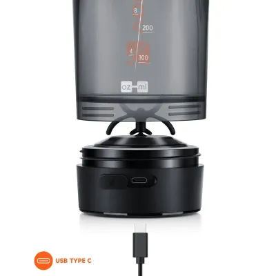 Шейкер спортивний електричний VOLTRX Gallium 600 мл Orange