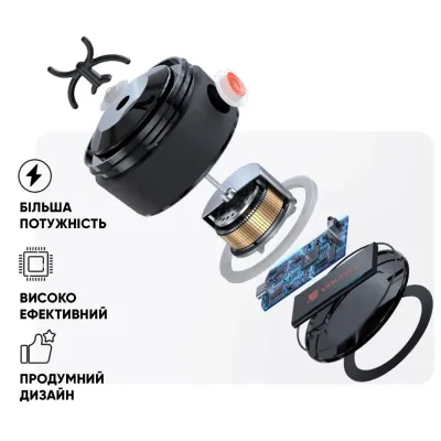 Шейкер спортивний електричний VOLTRX Gallium 600 мл Orange