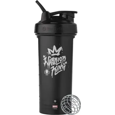 Шейкер спортивний BlenderBottle Classic Loop PRO Marvel Black Panther 28oz/820ml Чорний (600560)