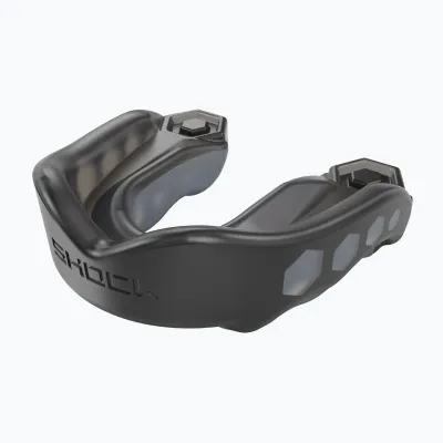 Капа дитяча Shock Doctor Gel Max до 10 років Black (6210-BK-YTR)