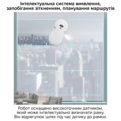 Робот для мойки окон Inspire RN2-17 2 распылителя White