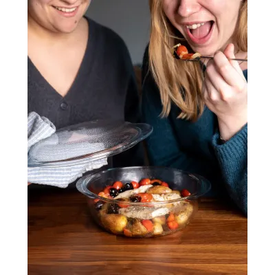 Кастрюля с крышкой Pyrex 1.3 л Прозрачный (7092306)