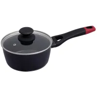 Ківш Pyrex Optima 1.2 л 16 см Чорний (7120896) Ківш Pyrex Optima 1.2 л 16 см Чорний (7120896)