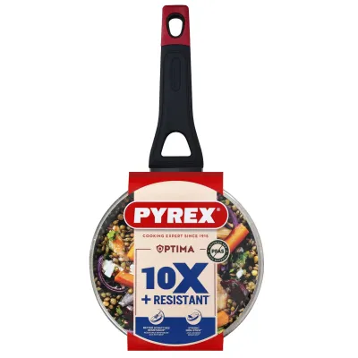 Ківш Pyrex Optima 1.6 л 18 см Чорний (7120897) Ківш Pyrex Optima 1.6 л 18 см Чорний (7120897)