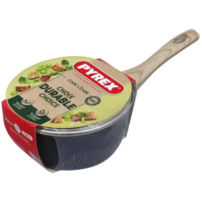 Ківш Pyrex Cook&Care 1.8 л 18 см Чорний (7120911) Ківш Pyrex Cook&Care 1.8 л 18 см Чорний (7120911)