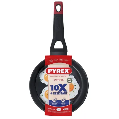 Сковорода Pyrex Optima 20 см Черный (7120918) Сковорода Pyrex Optima 20 см Черный (7120918)