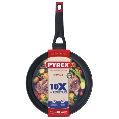 Сковорода Pyrex Optima 28 см Чорний (7120922) Сковорода Pyrex Optima 28 см Чорний (7120922)