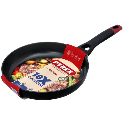 Сковорода Pyrex Optima 28 см Чорний (7120922) Сковорода Pyrex Optima 28 см Чорний (7120922)