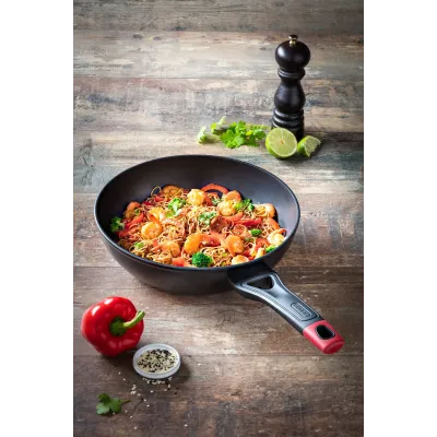 Сковорода WOK Pyrex Optima 28 см Черный (7120926)
