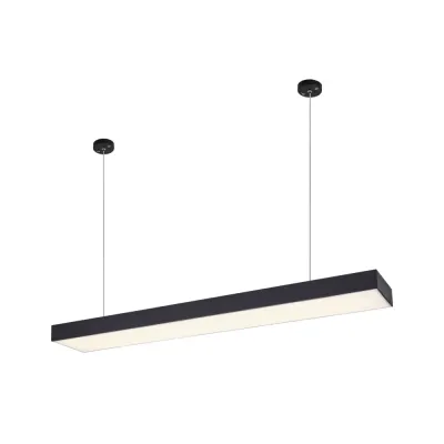 Світильник лінійний Lightwell LW-LINE-SQ-36W-B 3000K 120x13x4 см Чорний (303165)