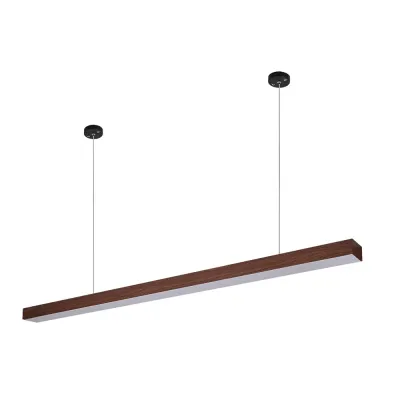 Светильник линейный Lightwell LW-LINE-30W-WD 3000K 150x5x4 см Коричневый (303139)