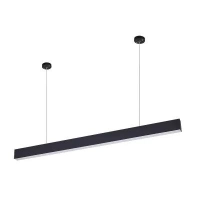 Світильник лінійний Lightwell LW-LINE-36W-B 6500K 118x4x7 см Чорний (303122)