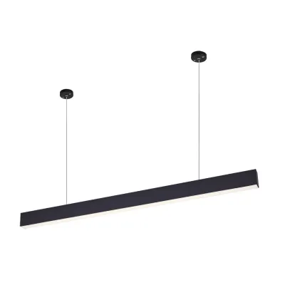 Світильник лінійний Lightwell LW-LINE-36W-B 6500K 118x4x7 см Чорний (303122)