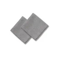 Набір святкових серветок для сервірування Прованс Перлина Silver 40х40 см Сірий 2 шт