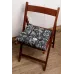 Подушка для стула Прованс Breakfast black 40х40 см Черно-белый