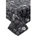 Скатертина на стіл Прованс Breakfast black 120х136 см Різнокольоровий