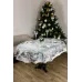 Скатертина новорічна овальна Прованс Казкові гноми 135х180 см Різнокольоровий