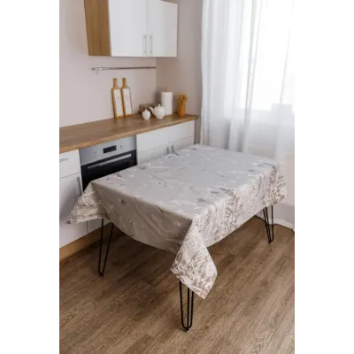 Скатерть на стол Прованс Flora 132х180 см Разноцветный