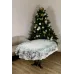 Скатерть новогодняя овальная Прованс Сказочные гномы 135х240 см Разноцветный