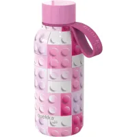 Термобутылка Quokka Pink Bricks 0.330 л Розово-белый (40142) Термобутылка Quokka Pink Bricks 0.330 л Розово-белый (40142)