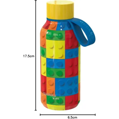 Термобутылка Quokka Color Bricks 0.330 л Разноцветный (40143)