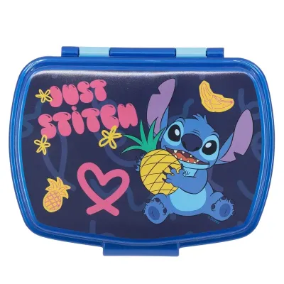 Ланч-бокс Stor Stitch 17x14x5.6 см Сине-голубой (75074)