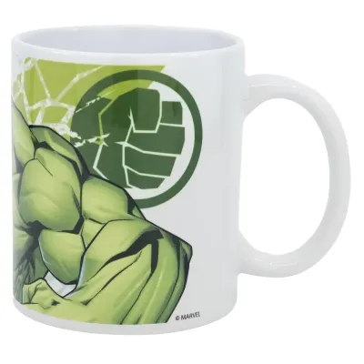 Чашка Stor Avengers Hulk 325 мл Белый (99083)