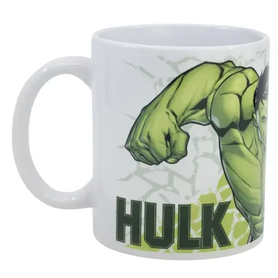 Чашка Stor Avengers Hulk 325 мл Белый (99083)