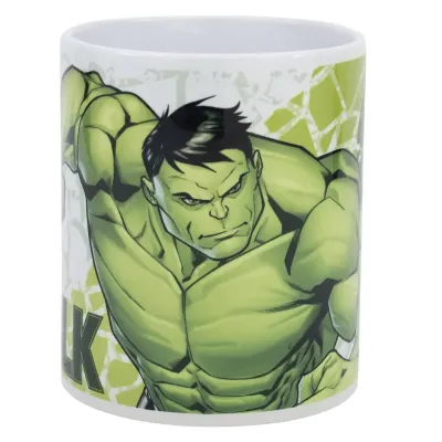 Чашка Stor Avengers Hulk 325 мл Белый (99083)