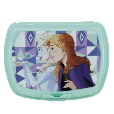 Ланч-бокс Stor Frozen 18x14x7 см Мятный (74238)