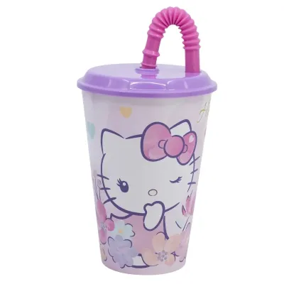 Стакан для дітей Stor Hello Kitty 0.43 л Рожевий (81730)