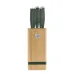 Набір ножів Berlinger Haus Matte Green 6 предметів Зелений (BH-2751)
