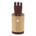 Набор ножей Berlinger Haus Leonardo Collection 6 предметов Бордовый (BH-2754)