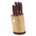 Набор ножей Berlinger Haus Leonardo Collection 6 предметов Бордовый (BH-2754)