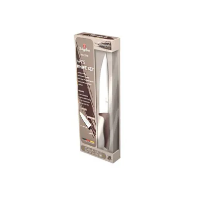 Набор ножей Berlinger Haus Matte Leonardo Collection 4 шт Бордовый (BH-2958)