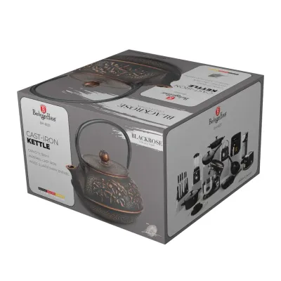 Чайник для заварювання Berlinger Haus Black Rose Collection 850 мл Коричневый (BH-6531)