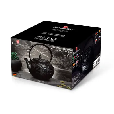 Чайник Berlinger Haus Black Royal Collection 0,8 л Чорний (BH-7802)