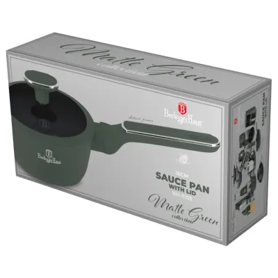 Ківш Berlinger Haus Matte Green Collection 16 см 1.2 л Зелений (BH-8155)