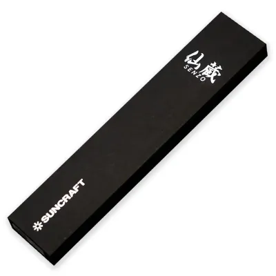 Кухонный нож Сантока Suncraft Senzo Retro 14.3 см Коричневый (GS-02) Кухонный нож Сантока Suncraft Senzo Retro 14.3 см Коричневый (GS-02)