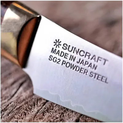 Кухонний ніж для стейку Suncraft Elegancia 12 см Коричневий (KSK-06) Кухонний ніж для стейку Suncraft Elegancia 12 см Коричневий (KSK-06)