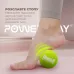 Массажный силиконовый мяч PowerPlay PP-4354 Silicone Lacrosse Ball 6.5 см Зеленый