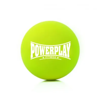 Масажний силіконовий м'яч PowerPlay PP-4354 Silicone Lacrosse Ball 6.5 см Зелений Масажний силіконовий м'яч PowerPlay PP-4354 Silicone Lacrosse Ball 6.5 см Зелений