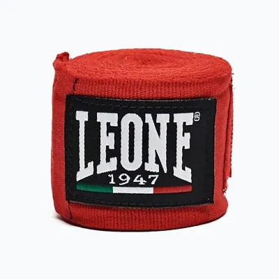 Бинты для бокса Leone AB705 450 см 2 шт Red Бинты для бокса Leone AB705 450 см 2 шт Red