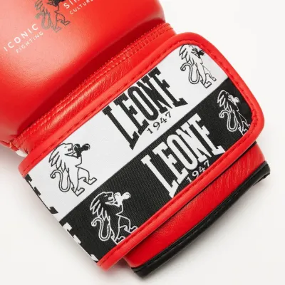 Боксерські рукавички Leone GN208 Iconic Red 14 унцій (GN208_Red_14oz) Боксерські рукавички Leone GN208 Iconic Red 14 унцій (GN208_Red_14oz)