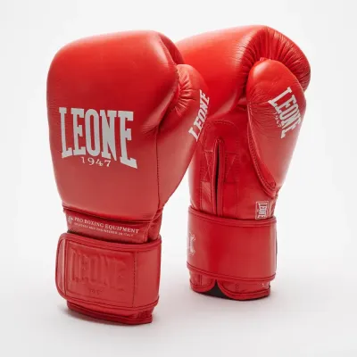 Боксерські рукавички Leone GN111 The Greatest Red 12 унцій (GN111_Red_12oz)