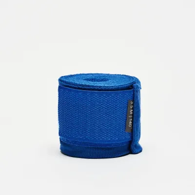 Бинты для бокса Leone AB705 450 см 2 шт Blue Бинты для бокса Leone AB705 450 см 2 шт Blue