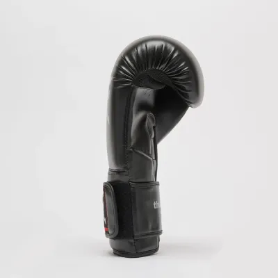 Боксерские перчатки Leone GN383 Thunder Black 12 унций (GN383_Black_12oz)